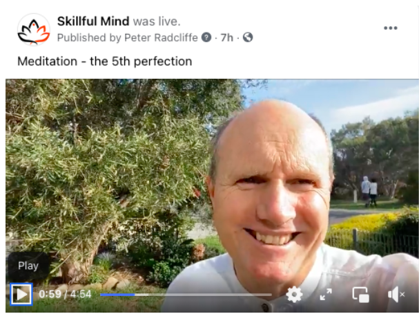 Meditation – the 5th perfection