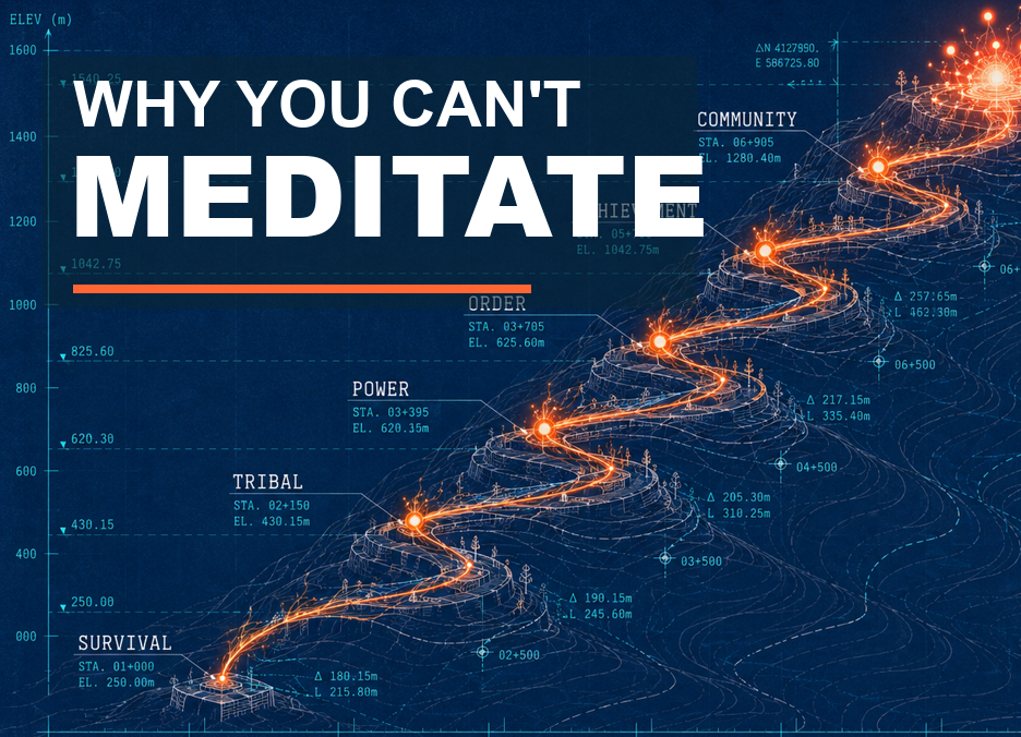 Why You Can’t Meditate — The Hidden Levels of the Mind